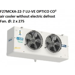 Alfa LU-VE F27MCXA-22-7 OPTIGO (CO²) refrigerador de ar sem descongelamento eléctrico