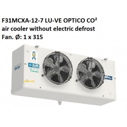 F31MCXA-12-7 Alfa LU-VE OPTIGO (CO²) refrigerador de ar sem descongelamento eléctrico