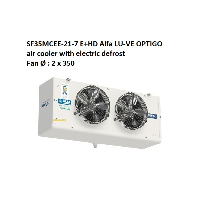 SF35MCEE-21-7 E + HD Alfa LU-VE OPTIGO air cooler with electric defrost