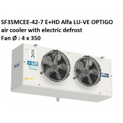 SF35MCEE-42-7 E + HD Alfa LU-VE OPTIGO raffreddatore ad aria con sbrinamento elettrico