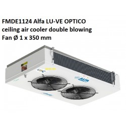 FMDE1124 Alfa LU-VE OPTICO Doppel-Luftkühler für die Deckenmontage