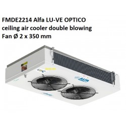 FMDE2214  Alfa LU-VE OPTICO Doppel-Luftkühler für die Deckenmontage