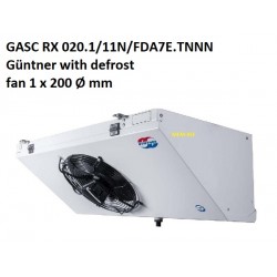 GASC RX 020.1/11N/FDA7E.TNNN Güntner enfriador con descongelación
