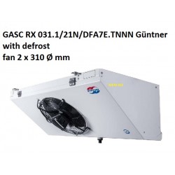 GASC RX 031.1/21N/DFA7E.TNNN Guntner refrigerador com descongelamento