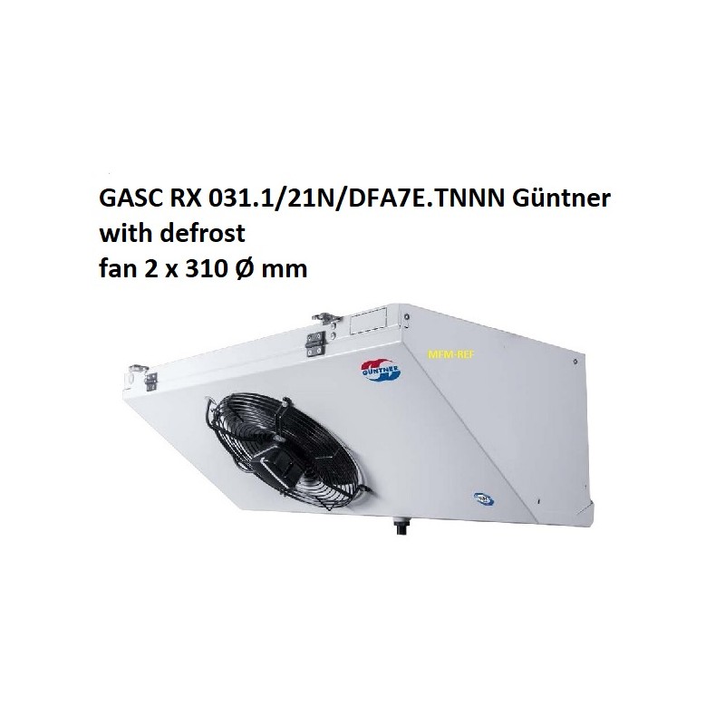 GASC RX 031.1/21N/DFA7E.TNNN Guntner refrigerador com descongelamento