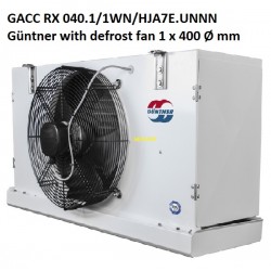 GACC RX 040.1/1WN/HJA7E.UNNN Guntner refroidisseur d'air avec dégivrage électrique
