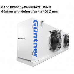 GACCRX040.1/4WN/FJA7E.UNNN Guntner refrigerador ar com descongelamento