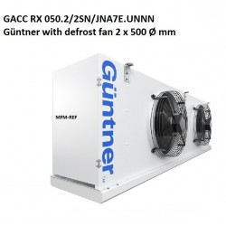 GACC RX 050.2/2SN/JNA7E.UNNN Guntner air cooler with electric defrost