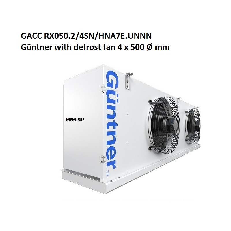 GACC RX050.2/4SN/HNA7E.UNNN Guntner refrigerador com descongelamento