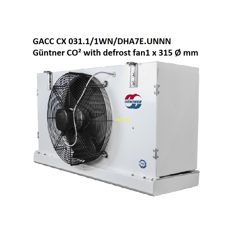 GACC CX031.1/1WN/DHA7E.UNNN Güntner refrigerador  com descongelamento