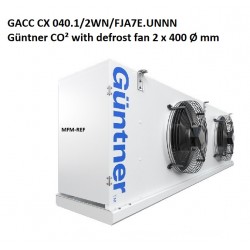 GACC CX 040.1/2WN/FJA7E.UNNN Guntner refrigerador de ar com descongelamento
