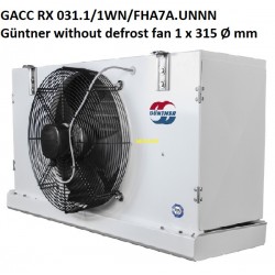 GACC RX 031.1/1WN/FHA7A.UNNN Guntner refroidisseur d'air sans dégivrage électrique