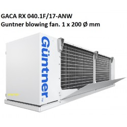 GACA RX 040.1F/17-ANW Guntner a soprar refrigerador de ar para frutas e legumes
