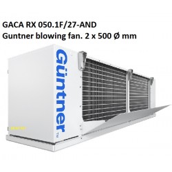 GACA RX 050.1F/27-AND Guntner blowing air cooler for fruits-vegetables