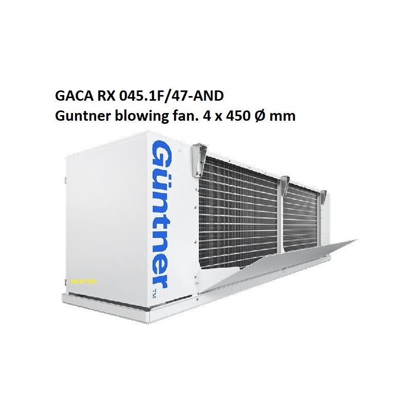 GACA RX 045.1F/47-AND Guntner blowing air cooler for fruits-vegetables