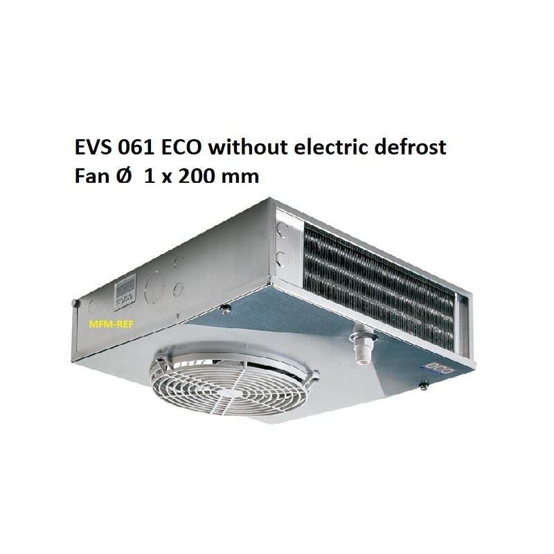 EVS 061 ECO enfriador de techo sin descongelación eléctrica