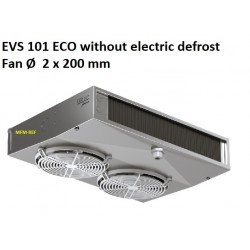 EVS 101 ECO tecto refrigerador sem descongelamento eléctrico entre as aletas: 3,5 - 7 mm