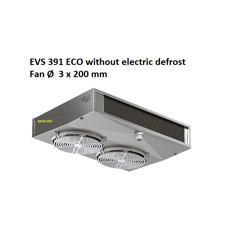 EVS 391 ECO tecto refrigerador espaçamento entre as aletas: 3.5 - 7 mm