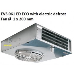 EVS061ED ECO ceiling cooler with electric defrost fin spacing: 3.5-7mm