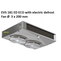 EVS181ED B A1 ECO ceiling cooler with electric defrost fin spacing: