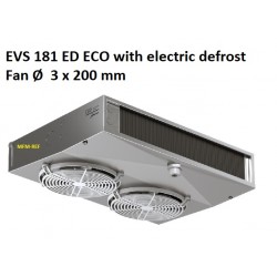 EVS181ED ECO ceiling cooler with electric defrost fin spacing: 3.5-7mm