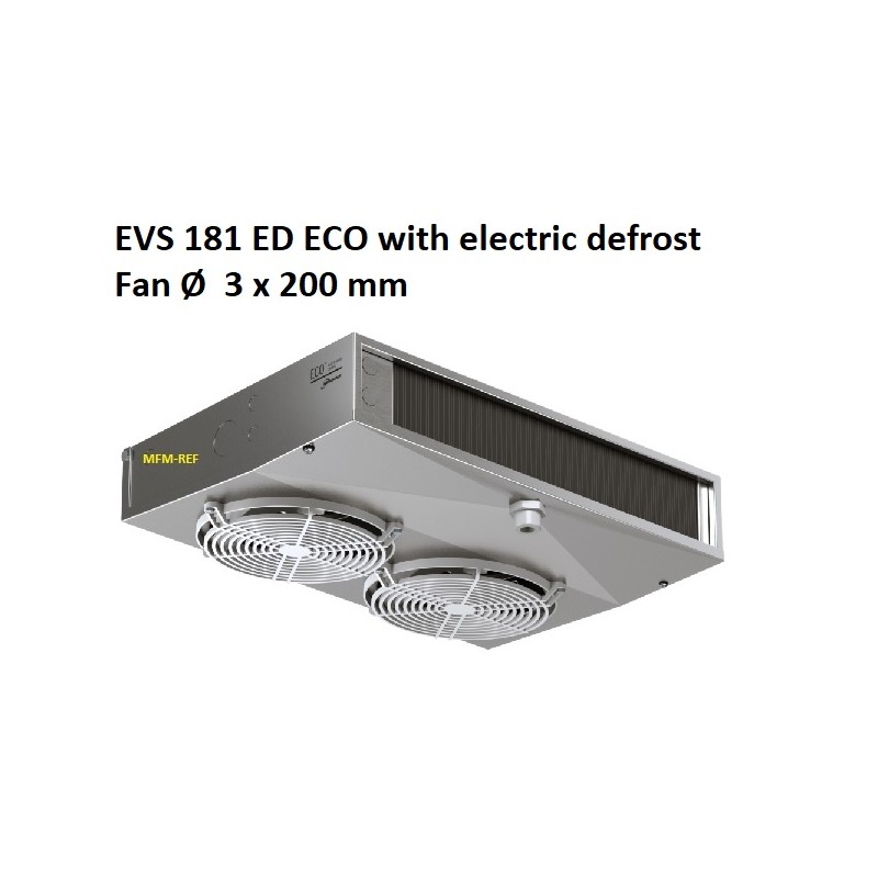 EVS181ED ECO enfriador de techo con descongelación eléctrica : 3.5-7mm