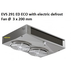 EVS291ED B A1 ECO ceiling cooler with electric defrost fin spacing: