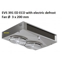 EVS391ED ECO plafondkoeler met elektrische ontdooiing lamel : 3.5 -7mm