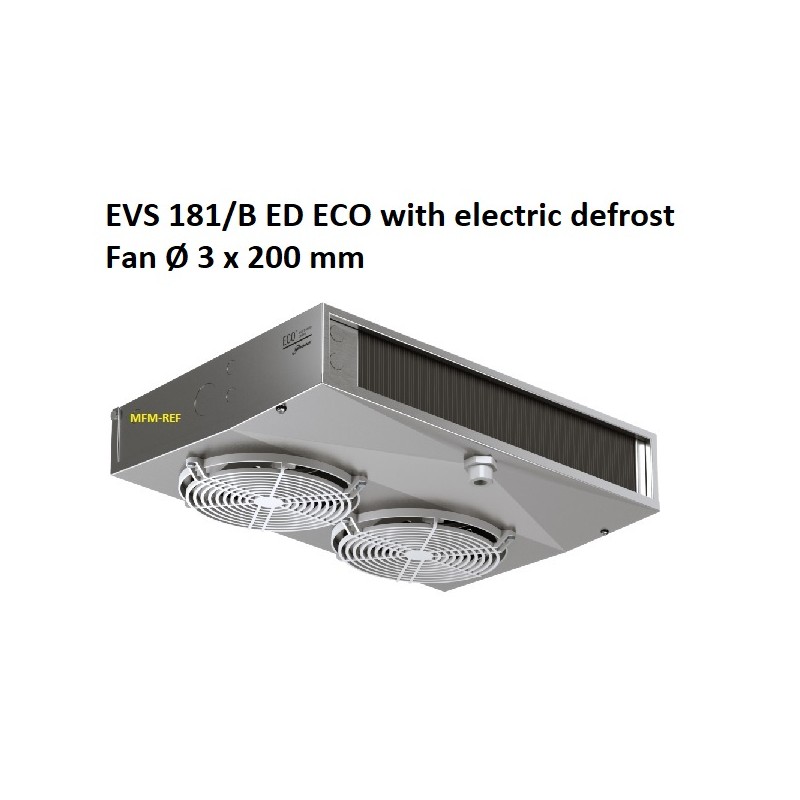 EVS181/BED ECO refroidisseur de plafond écartement des ailettes 4,5-9m