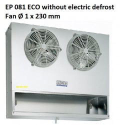 EP081 ECO wall cooler without electric defrost fin spacing: 3.5 - 7 mm