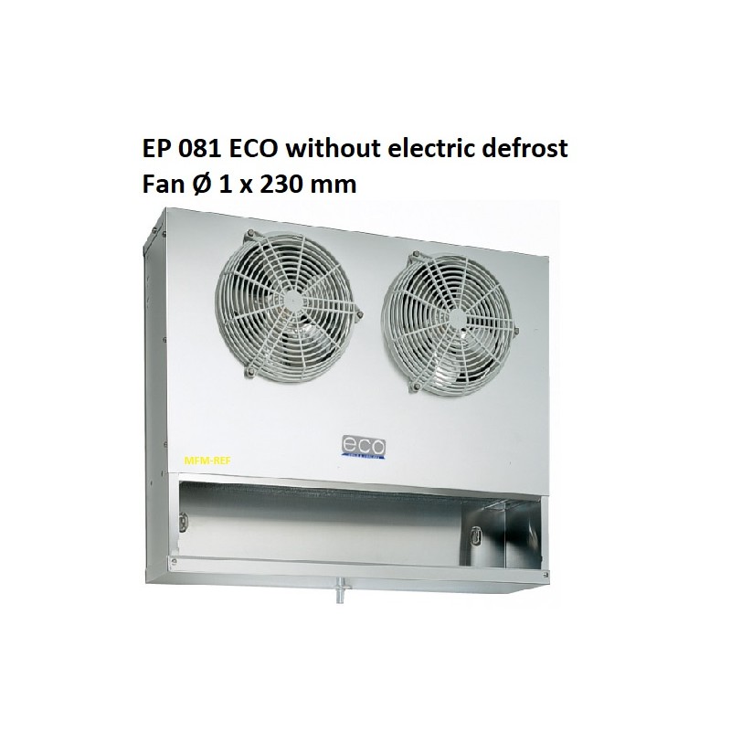 EP081 ECO Luftkühler ohne elektrische Abtauung Lamellenabstand 3.5-7mm