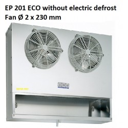 EP 201 ECO refrigerador de ar sem descongelamento eléctrico espaçamento entre as aletas 3,5 - 7 mm