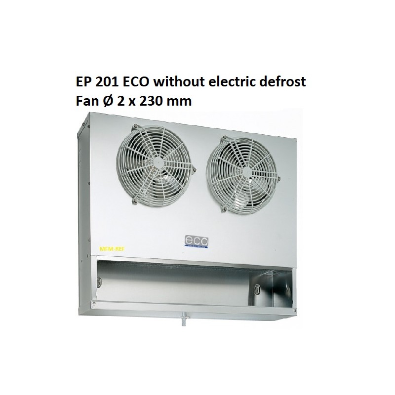 EP201 ECO wandkoeler zonder elektrische ontdooiing lamelafstand: 3.5 - 7 mm
