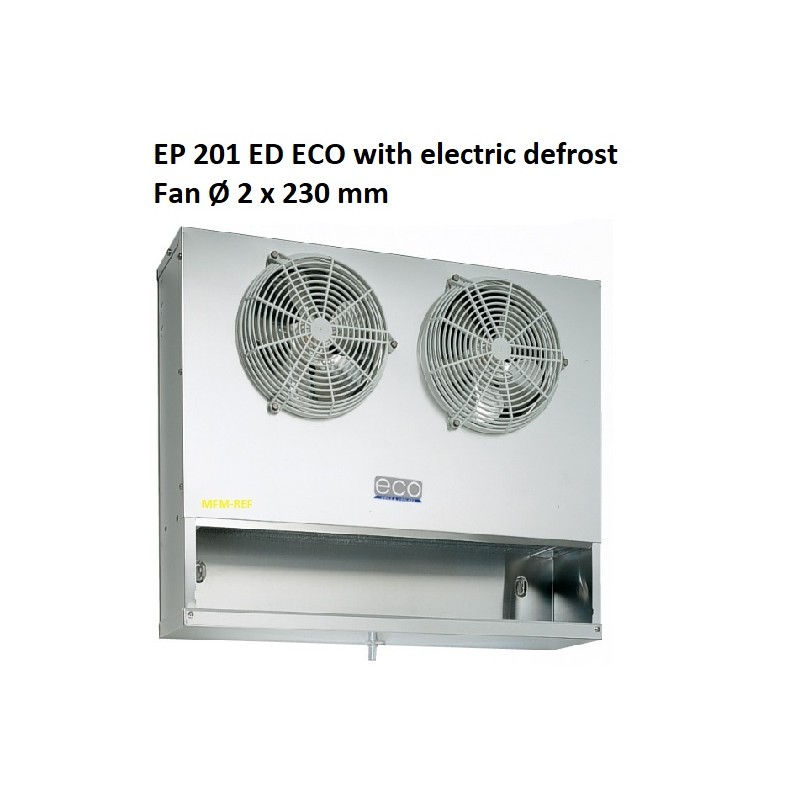 EP201ED ECO wandkoeler met elektrische ontdooiing lamel  3.5 - 7 mm