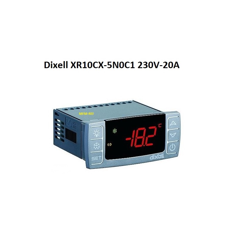 XR10CX Dixell 230V-20A Elettronico termostato integrato. sonda NTC PTC