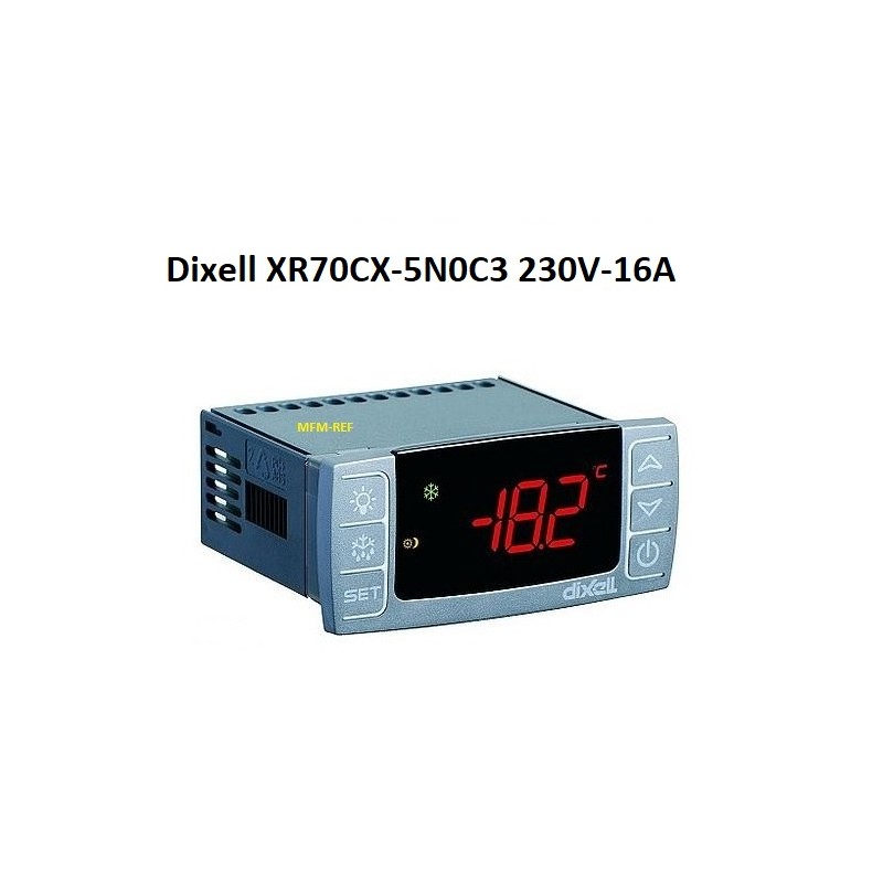 XR70CX-5N0C3 Dixell 230V 16A Regulador electrónico de temperatura