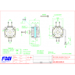 AA.600 FMI Ventilateur Motor 5Watt 220/240V 50/60Hz