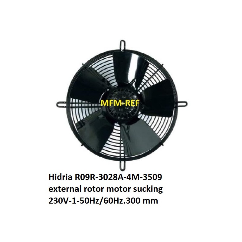 Hidria R09R-3130HA-4M-3509 ventilatori  motore a rotore esterno, succhiare