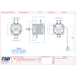 AA.210 FMI Admirador Motor 34Watt 220/240V 50/60Hz