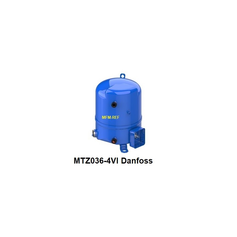 MTZ036-4VI Danfoss hermetische compressor 400V-3-50Hz / 460V-3-60Hz