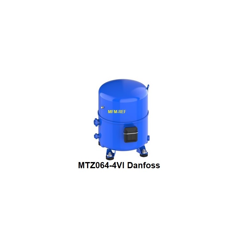 MTZ064-4VI Danfoss hermético compressor 400V-3-50Hz / 460V-3-60Hz