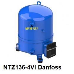 NTZ136-4VI Danfos hermetisch compresor 400V R452A-R404A-R507 120F00236