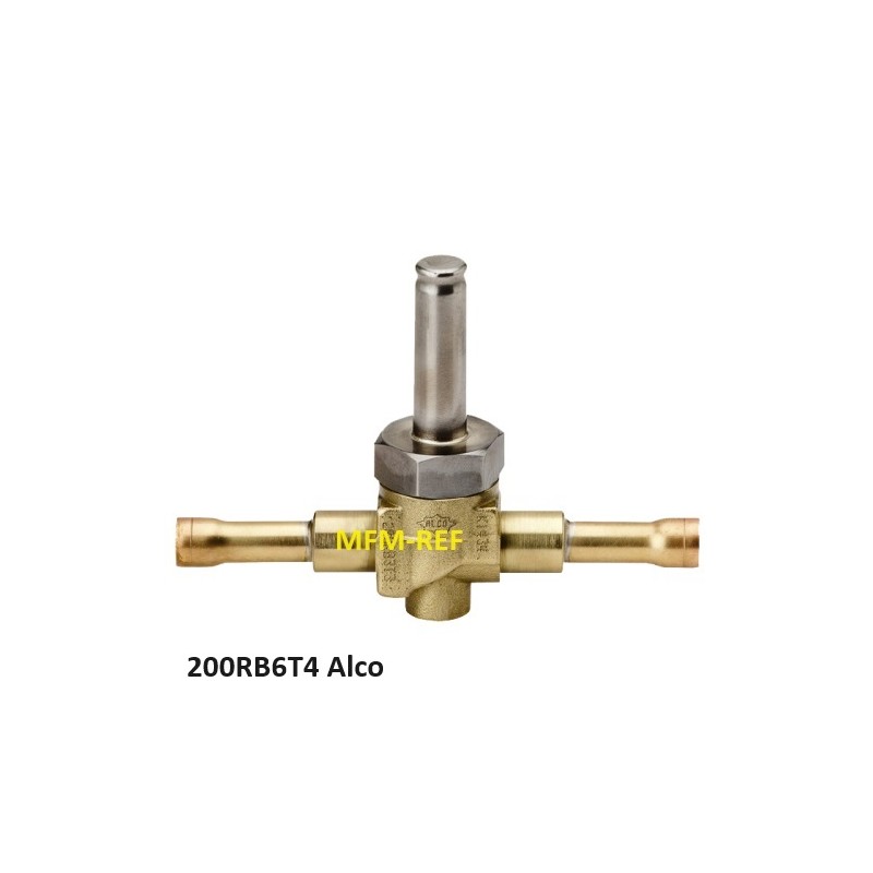 200RB6T4 Alco válvulas de solenoide normalmente fechado1/2 sem bobina