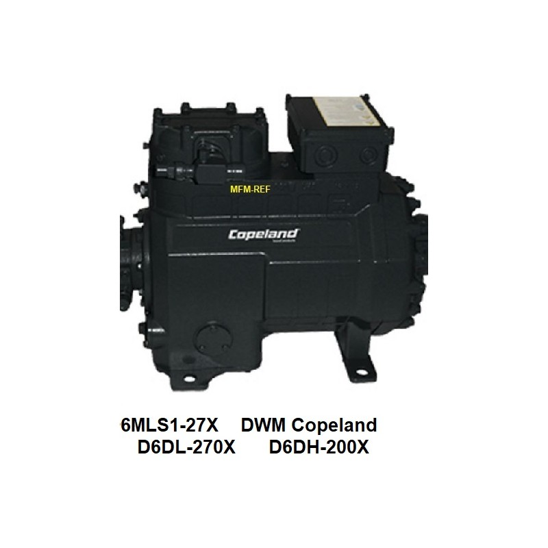 6MLS1-27X DWM Copeland compresor D6DL-270X/D6DH-200X