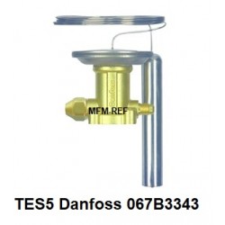 Danfoss TES5 R404A/R507A element for expansion valve  1/4 flare ﻿.067B3343