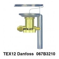 Danfoss TEX12 R22/R407C elemento para válvula de expansão 067B3210