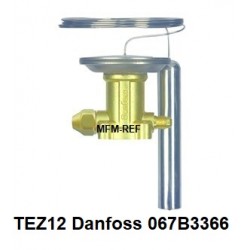 TEZ12 Danfoss R407C 1/4" flare element for expansion valve 067B3366