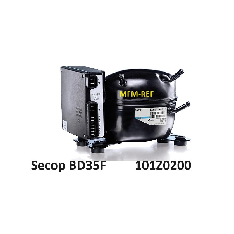 Secop BD35F compresor de corriente continua 101Z0200 Danfoss