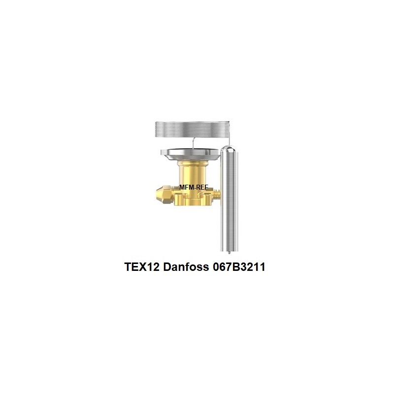 TEX12 Danfoss R22/R407C element voor expansieventiel 067B3211