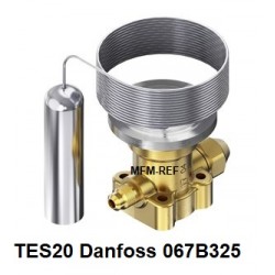 TES20 Danfoss element for expansion valve R404A-R448A- R449A 067B3252